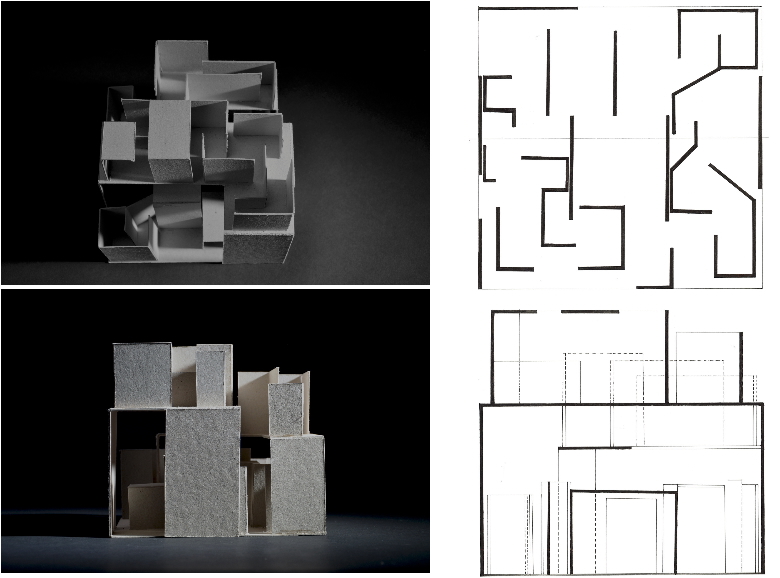 Modèles architecturaux abstraits et plans d'étage